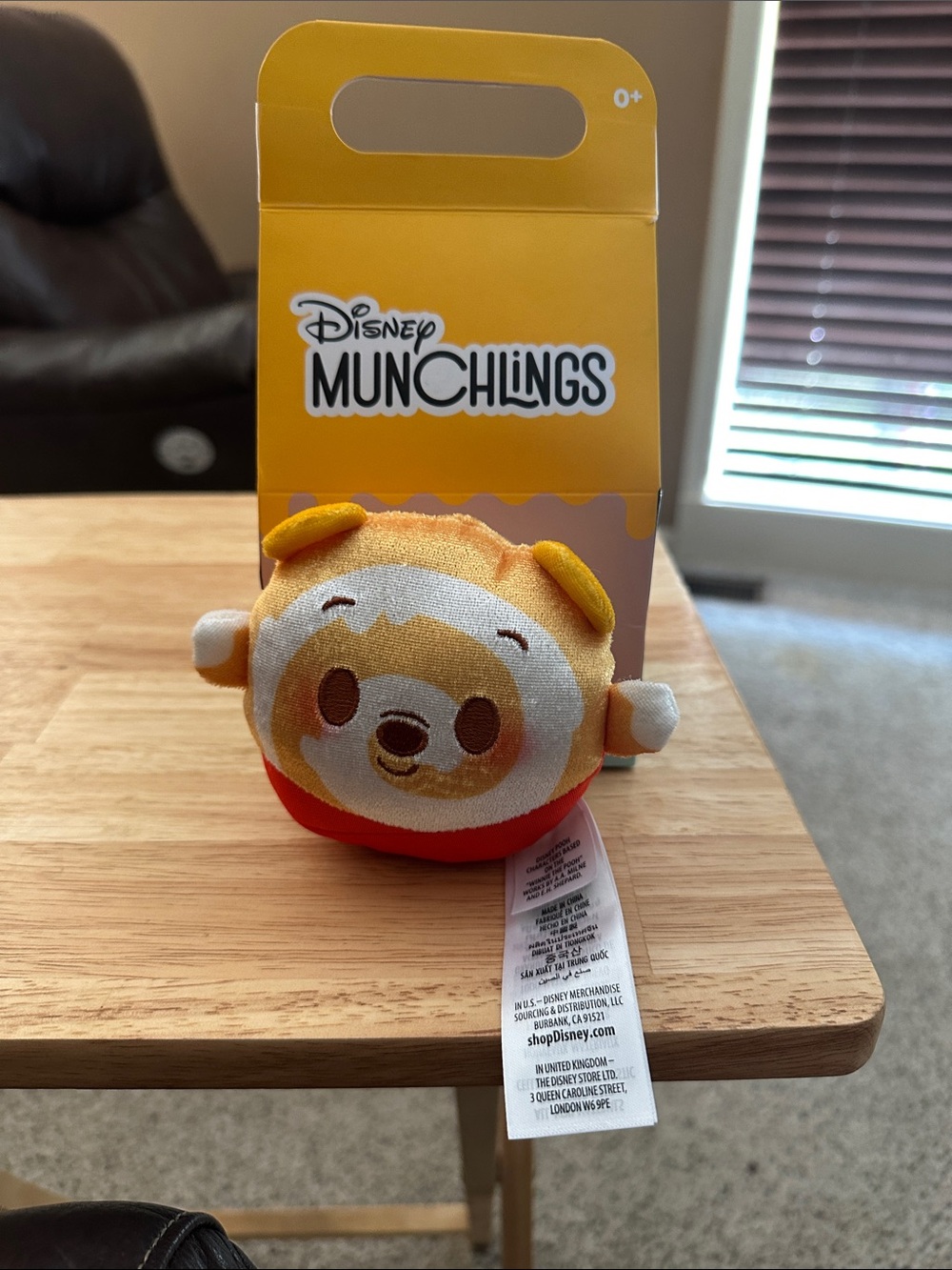 Disney Munchlings Orange, Yellow, Red Sloth Plush